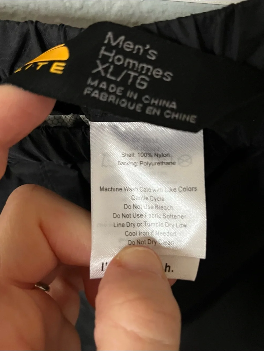 Go Lite Men's XL Rain Pants